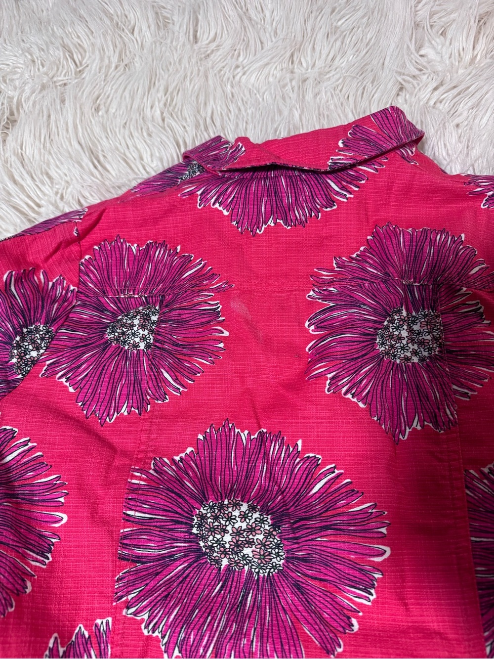 Lilly Pulitzer Stephanie Island Coral Boom Boom shift dress Size 12 With Sleeves - Picture 12 of 12